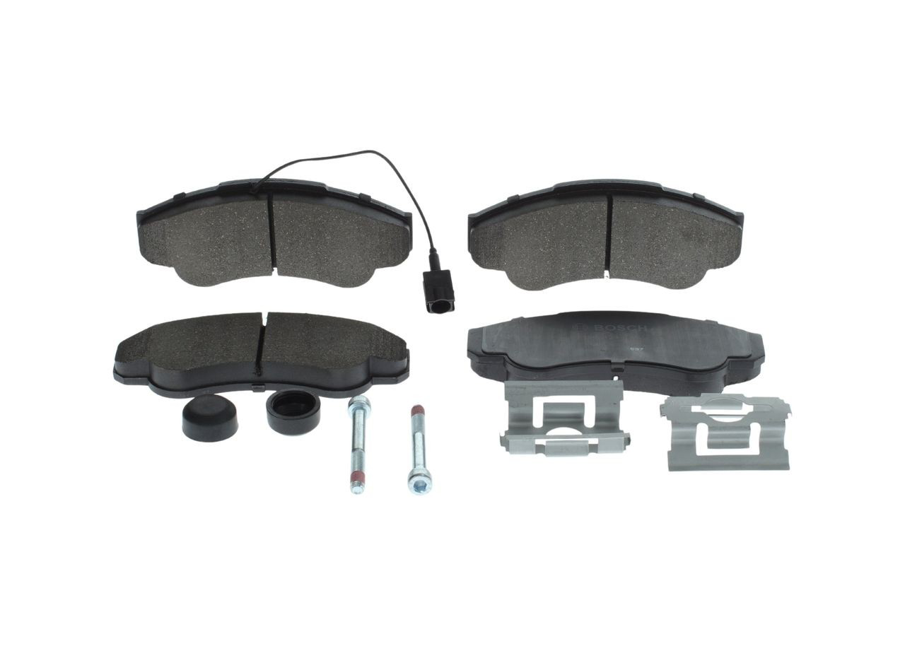 Передні тормозні колодки 0986424769 Bosch