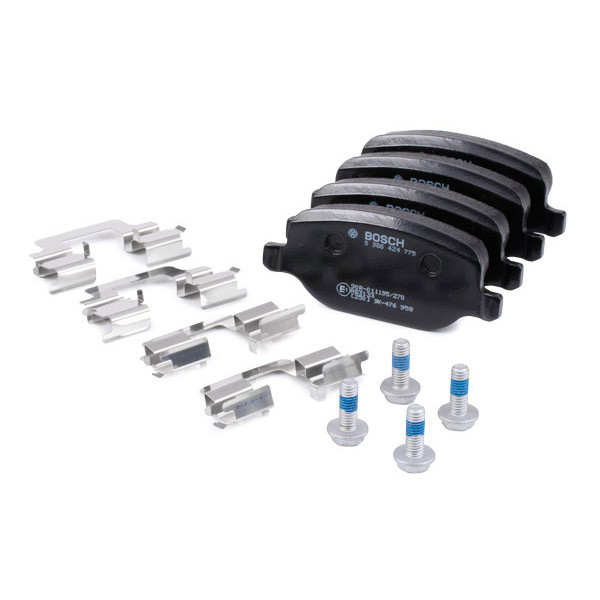 0986424775 Bosch Колодки гальмівні задні, дискові
