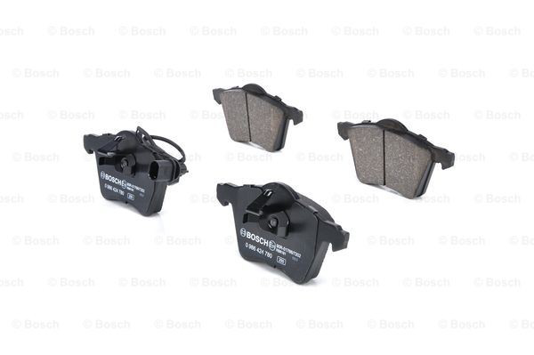 0986424780 Bosch Передні гальмівні колодки