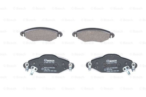 Гальмівні колодки Bosch 0986424788 ціна, від 19.72 USD