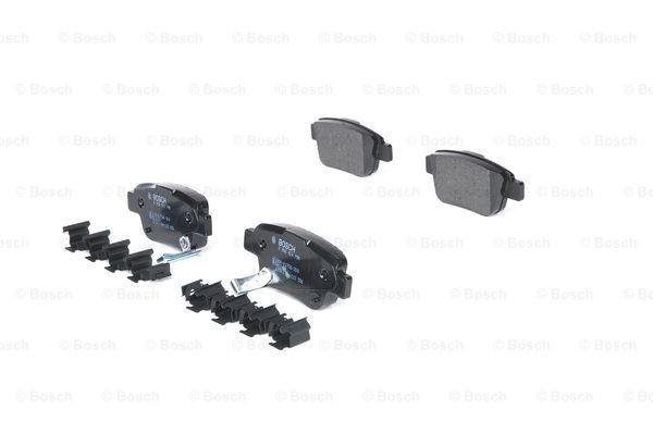 0986424798 Bosch Колодки гальмівні задні, дискові