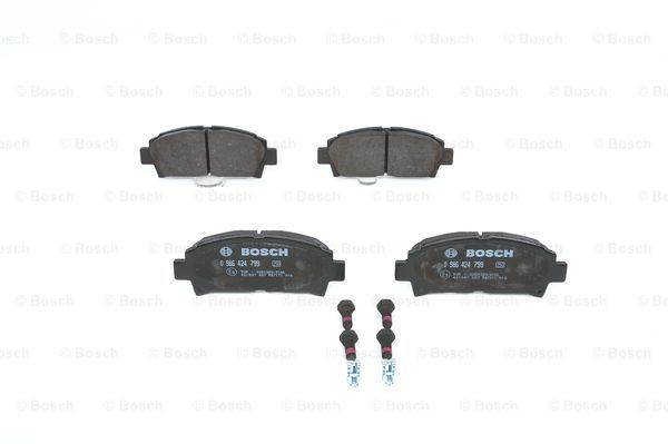 Передні тормозні колодки 0986424799 Bosch