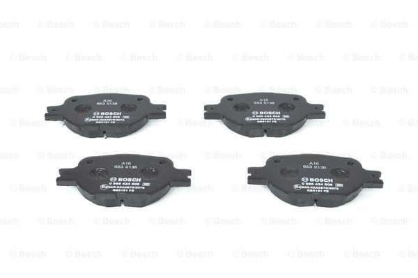 Передні тормозні колодки 0986424808 Bosch