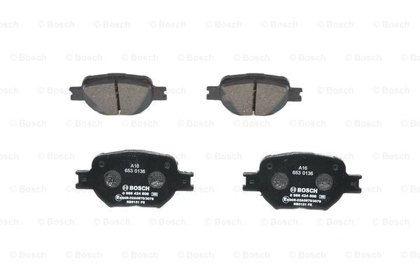 Купити 0986424808 Bosch Колодки гальмівні передні, дискові