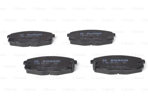 Передні тормозні колодки 0986424811 Bosch