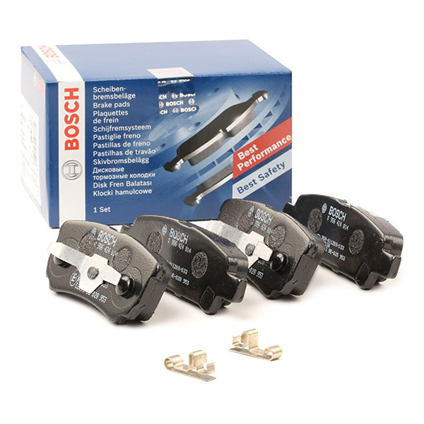 0986424814 Bosch Колодки гальмівні задні, дискові