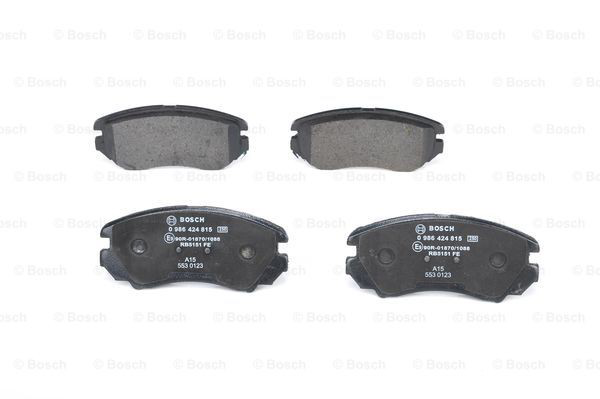 Тормозні колодки Bosch 0986424815