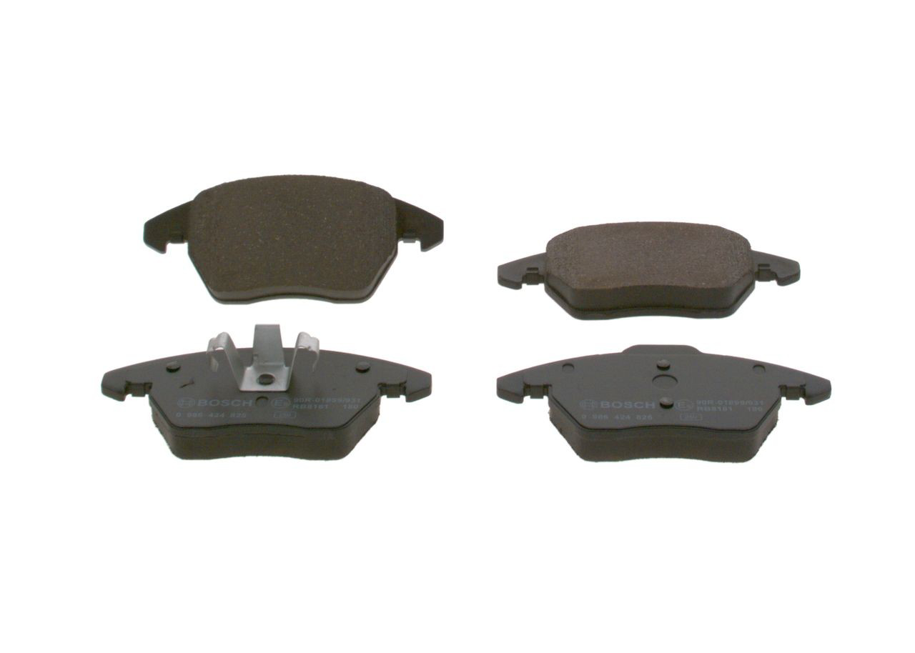Гальмівні колодки Bosch 0986424825 ціна, від 31.93 USD