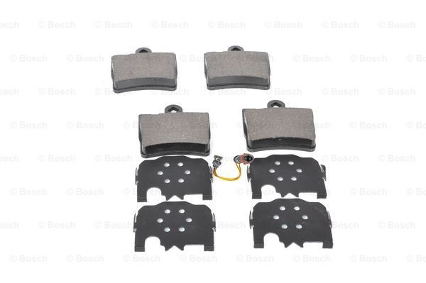 Задні гальмівні колодки 0986424830 Bosch