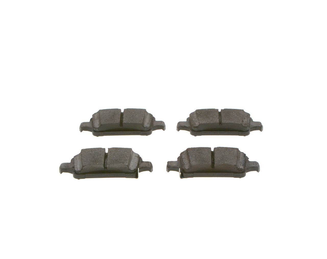 0986424839 Bosch Колодки гальмівні задні, дискові