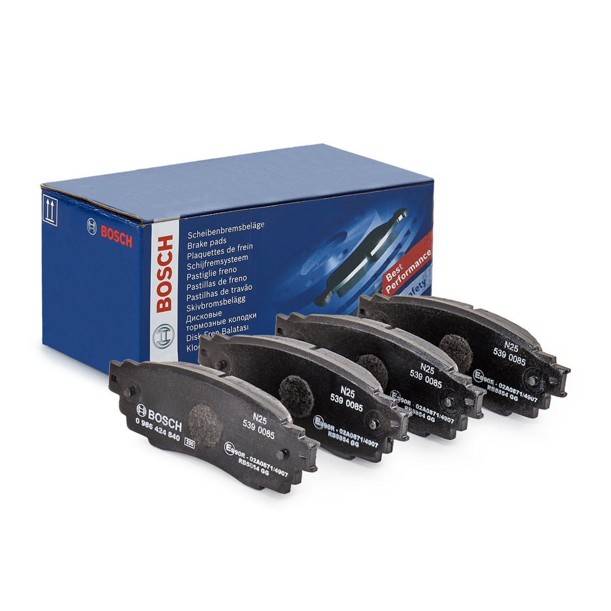 Купити 0986424840 Bosch Задні колодки