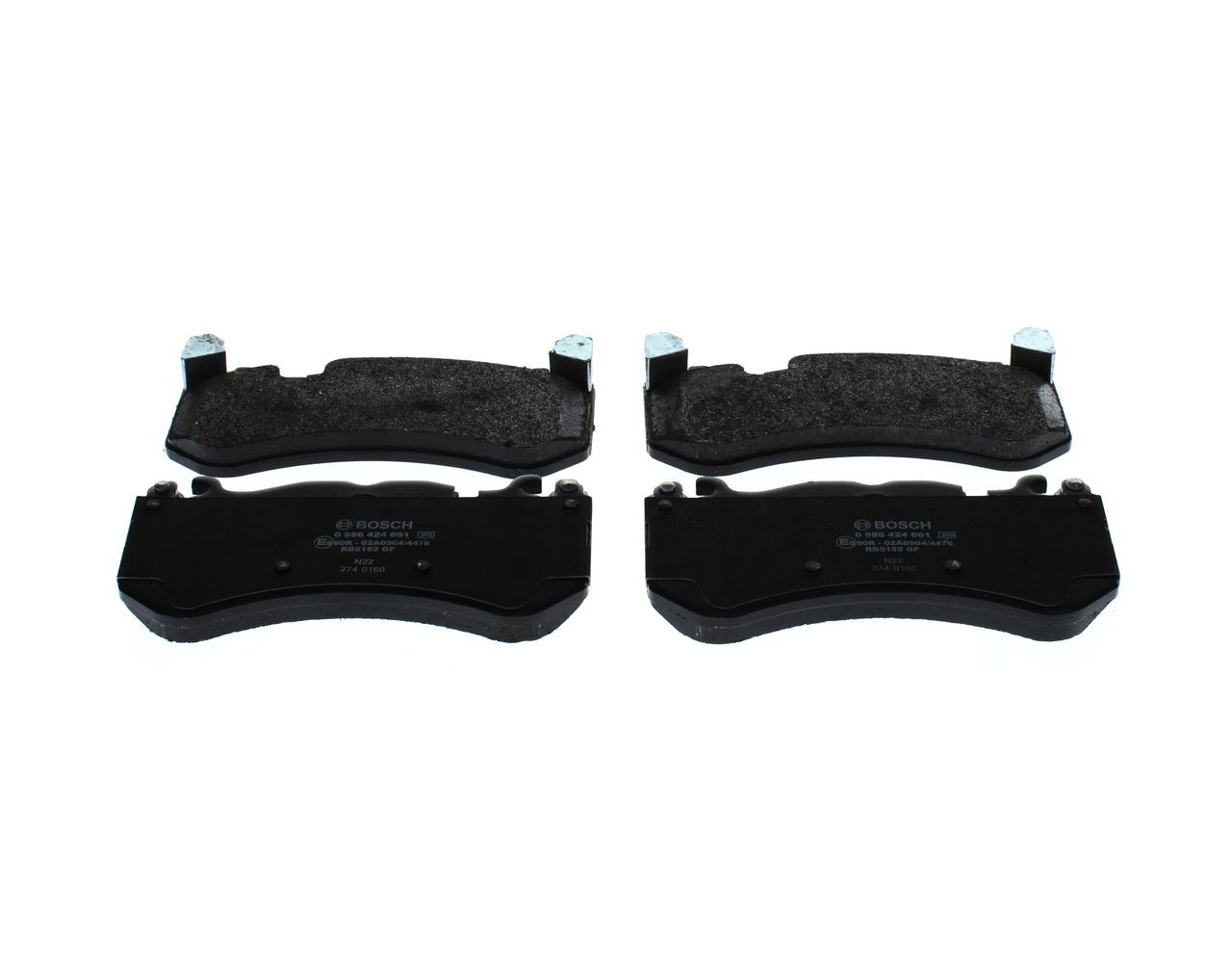 Купити 0986424861 Bosch Колодки гальмівні передні, дискові