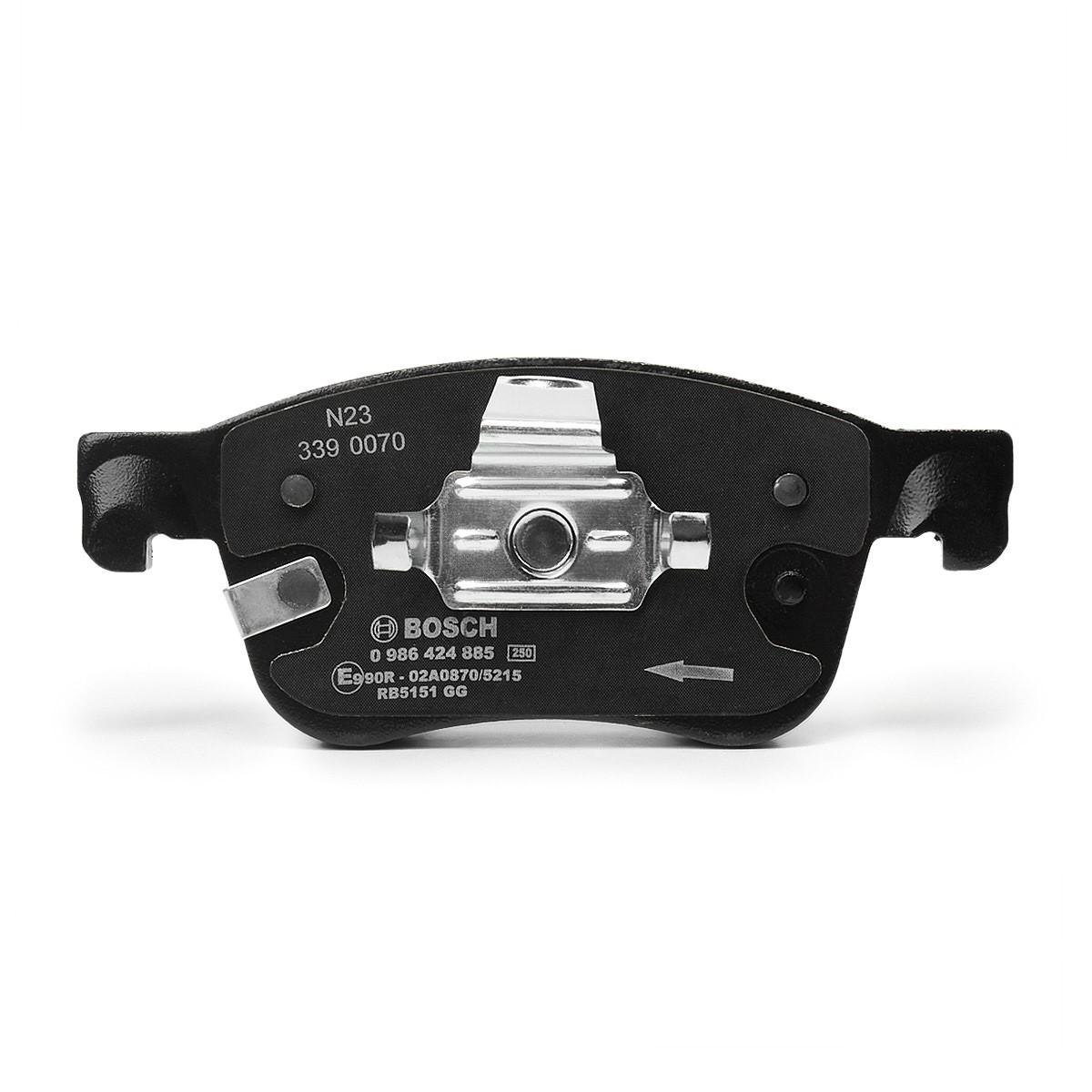 Купити 0986424885 Bosch Колодки гальмівні передні, дискові