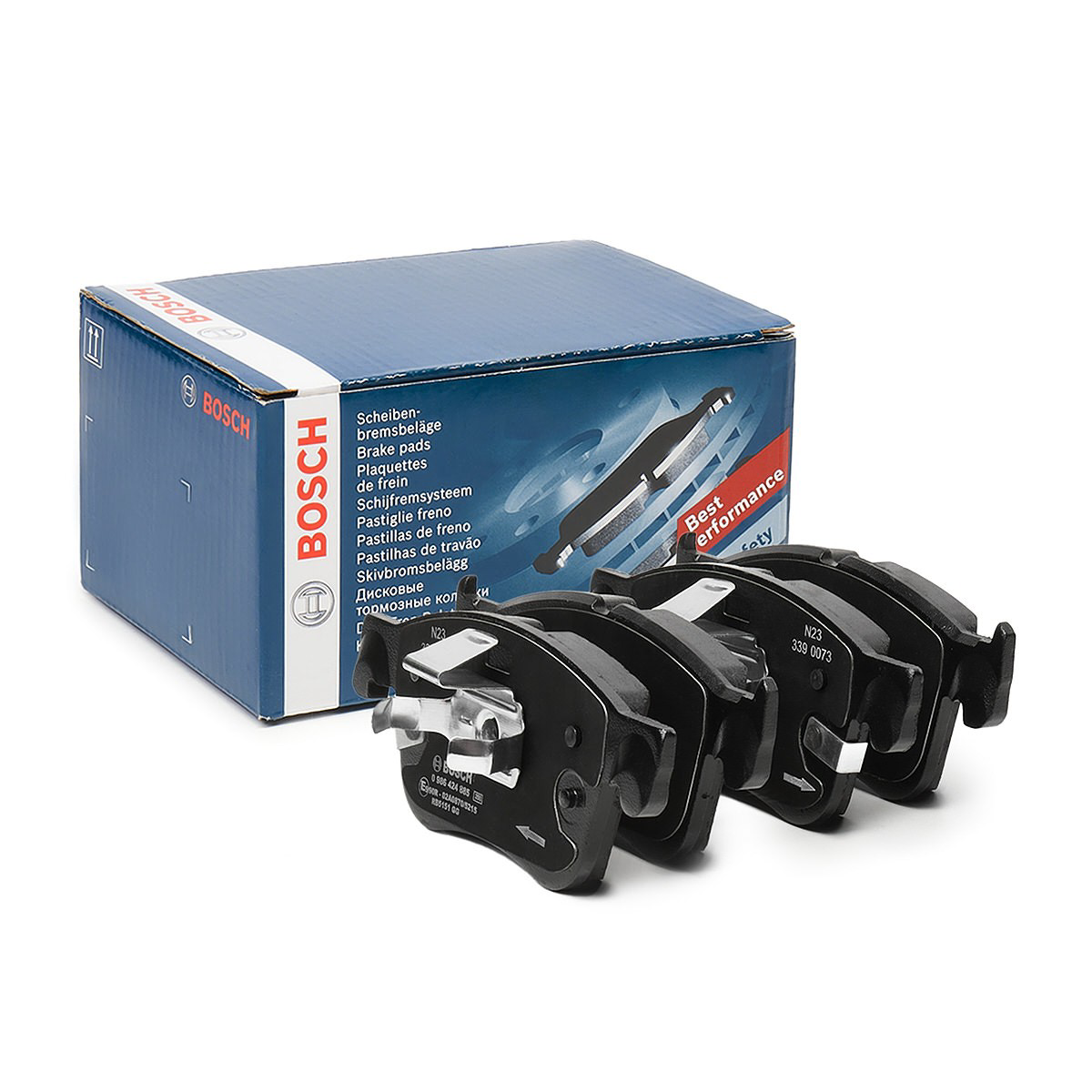 Купити 0986424885 Bosch Колодки гальмівні передні, дискові