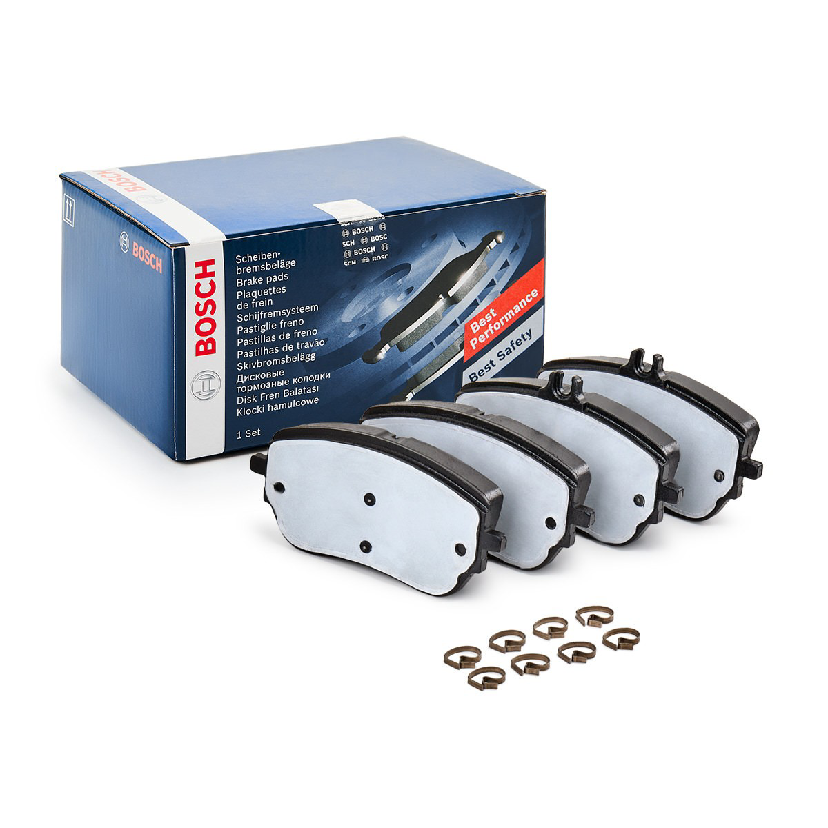 Передні тормозні колодки 0986424887 Bosch