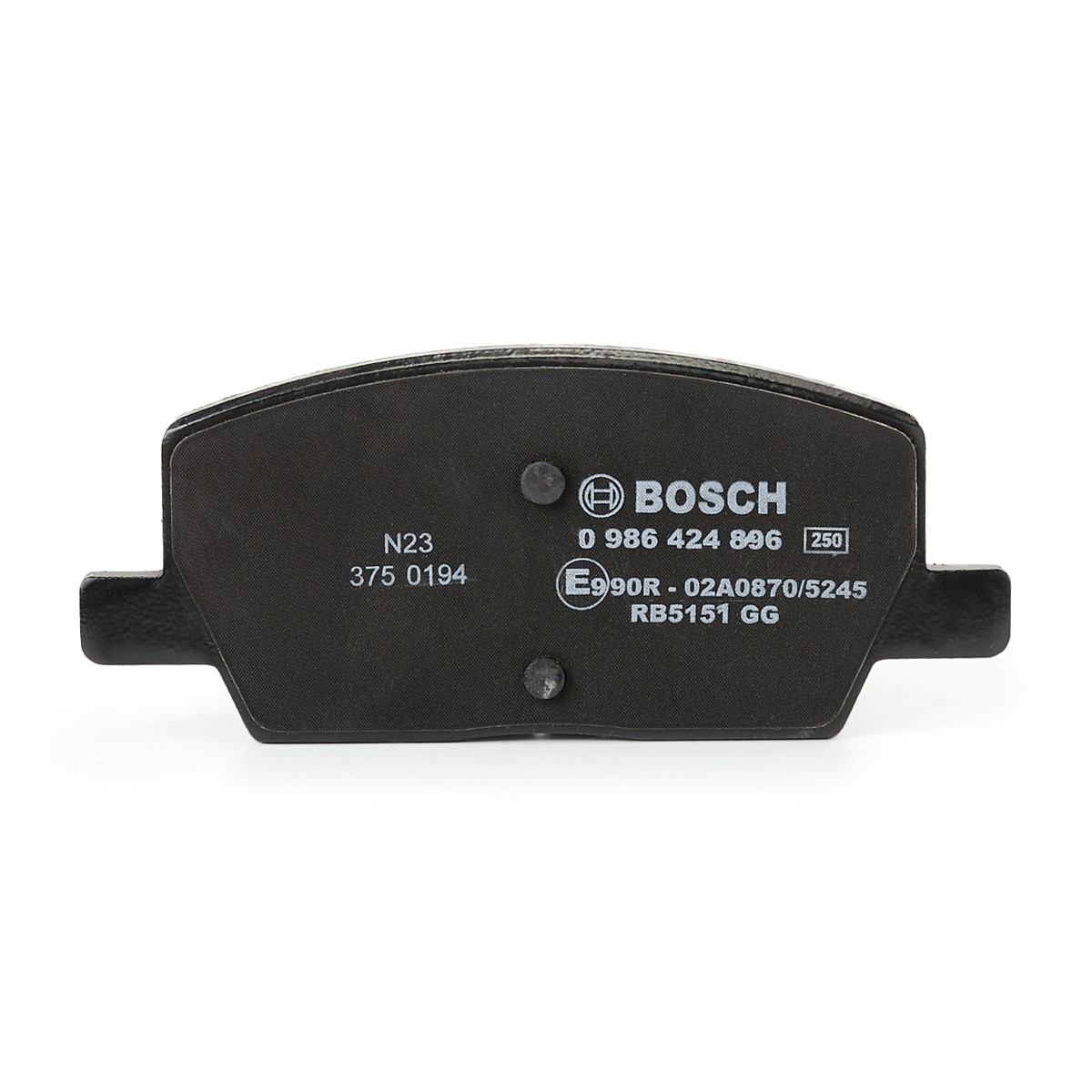 Гальмівні колодки Bosch 0986424896 ціна, від 48.57 USD