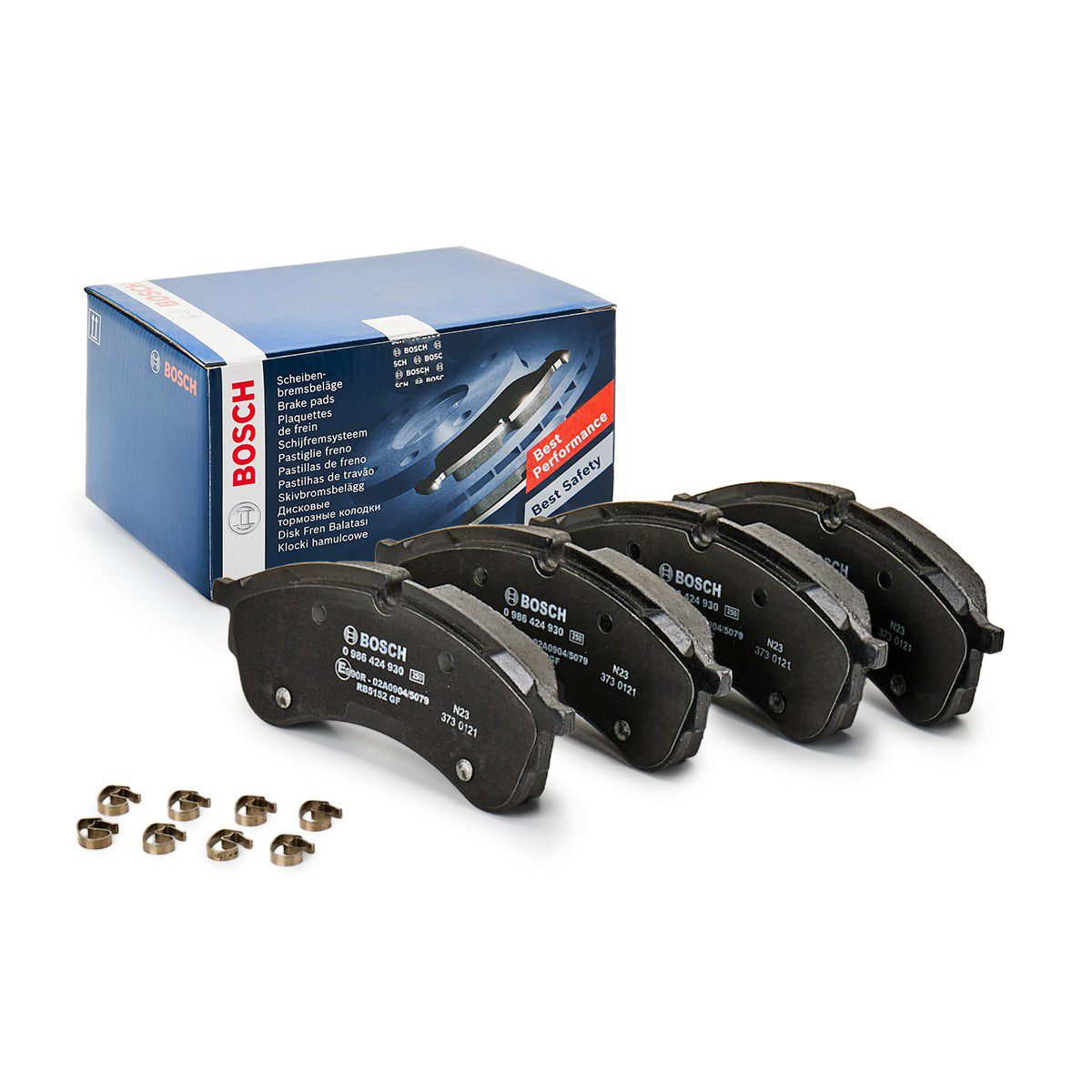 0986424930 Bosch Передні гальмівні колодки
