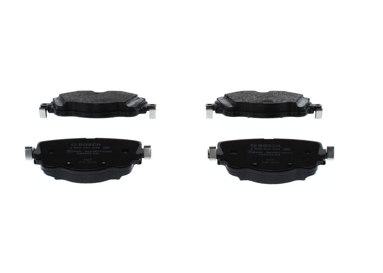 Задні гальмівні колодки Bosch 0986424948 ціна, від 64.30 USD