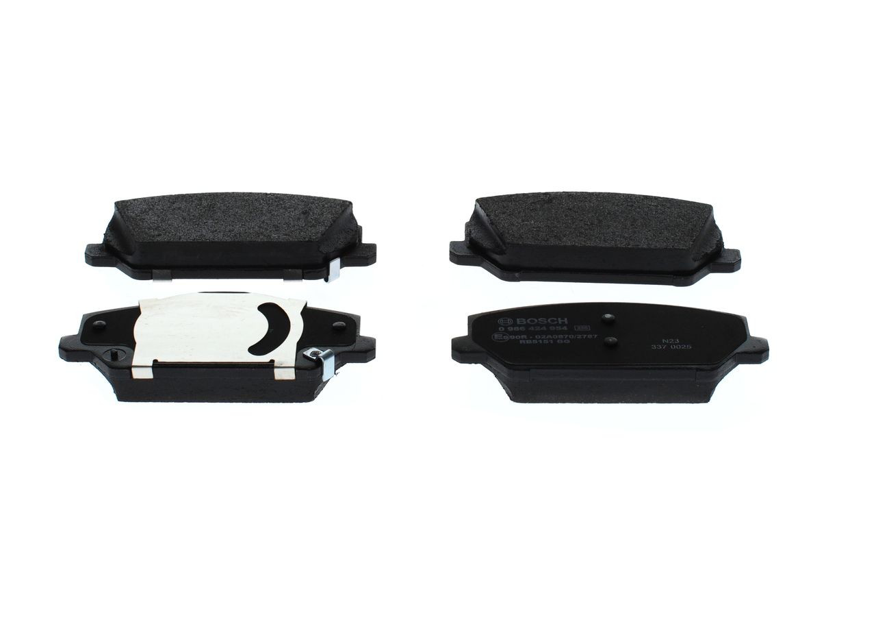 0986424954 Bosch Передні гальмівні колодки