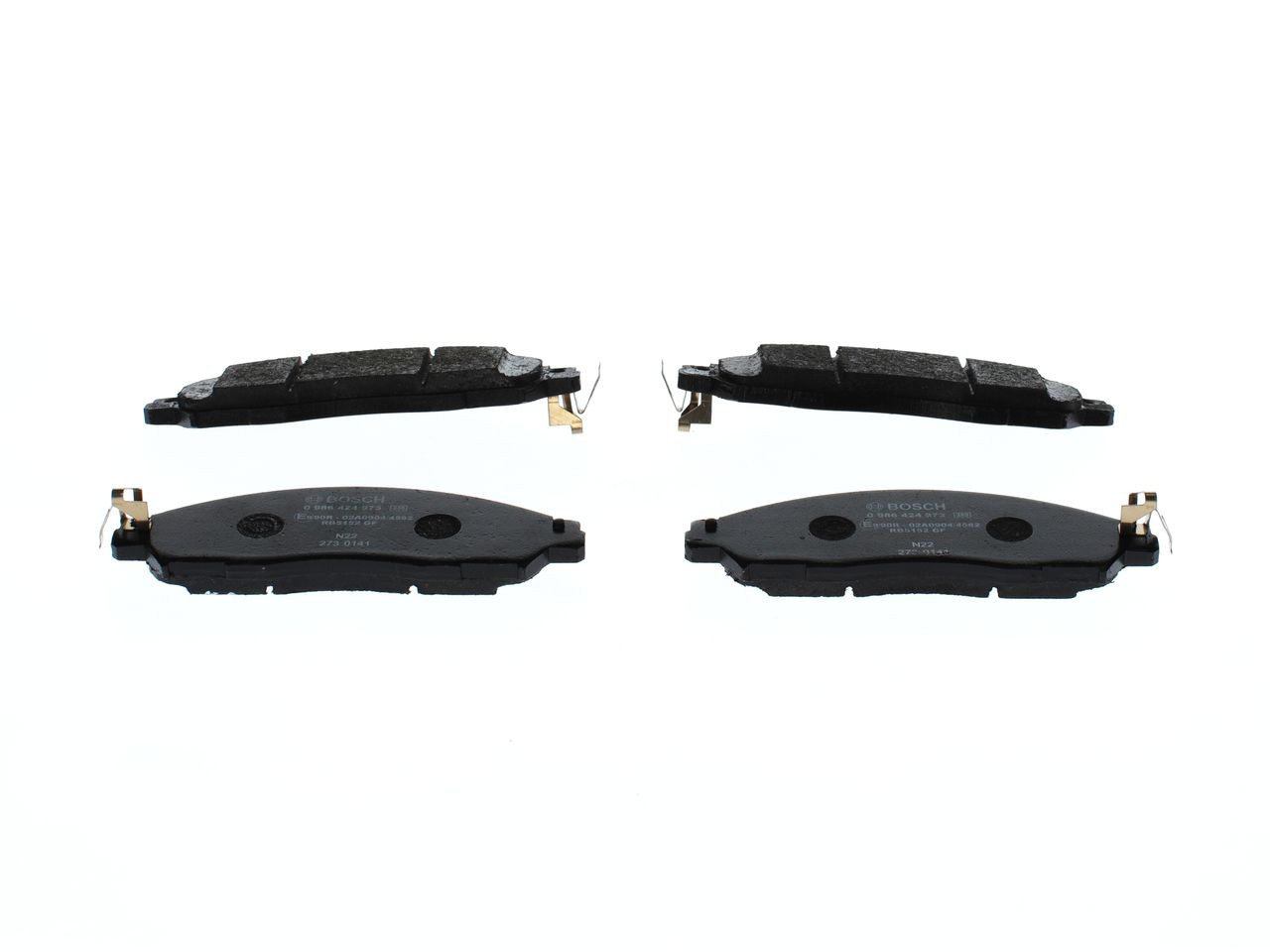 Гальмівні колодки Bosch 0986424973 ціна, від 37.70 USD