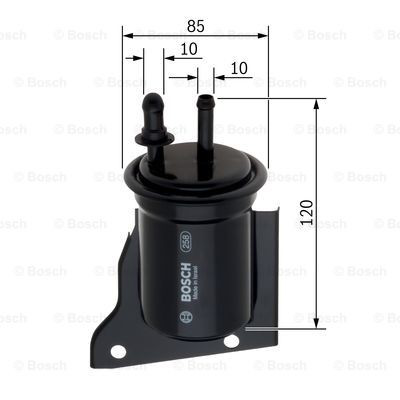 Фільтр тонкого очищення палива Bosch 0986450114 ціна, від 10.85 USD