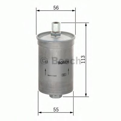 Паливний фільтр 0986450124 Bosch
