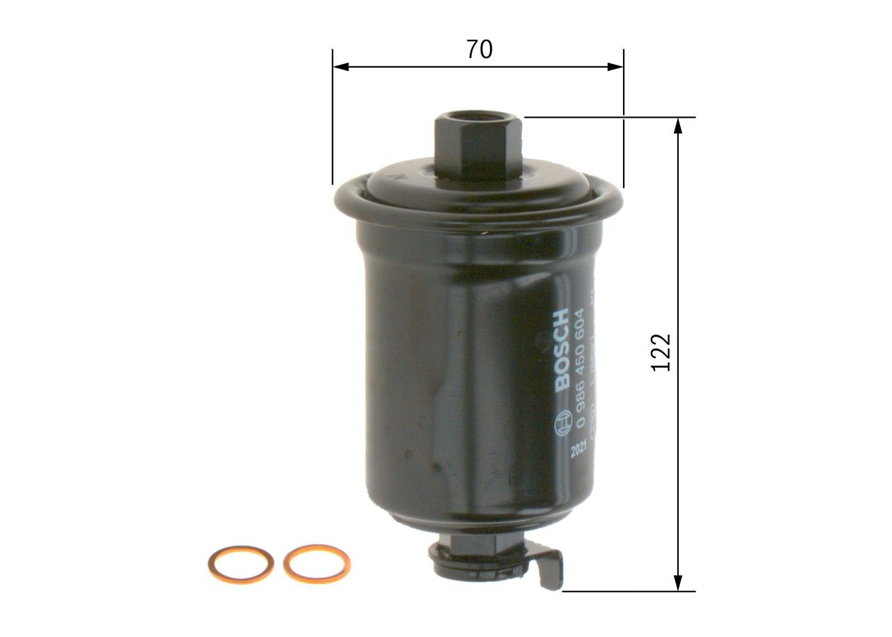 Купити 0986450604 Bosch Фільтр-відстійник палива грубої очистки