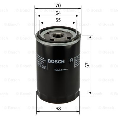 Масляний фільтр 0986452058 Bosch