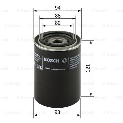 Купити 0986452064 Bosch Фільтр очищення масла відцентровий
