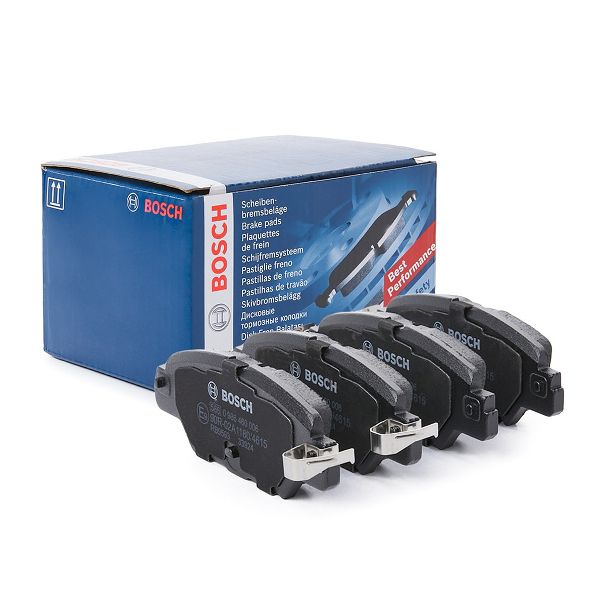 Задні гальмівні колодки 0986460006 Bosch