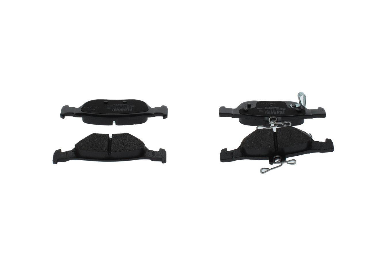 0986460027 Bosch Колодки гальмівні задні, дискові