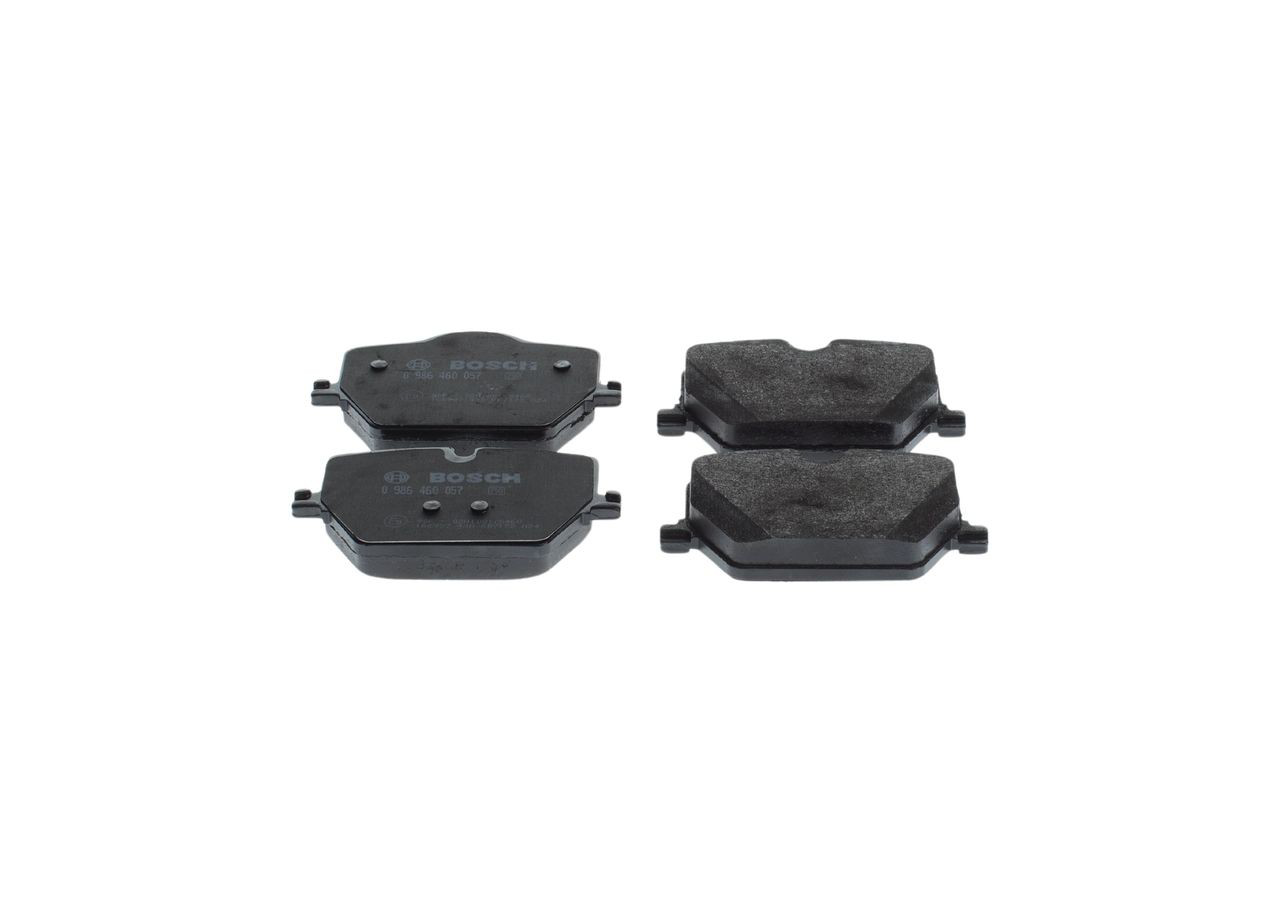 0986460057 Bosch Колодки гальмівні задні, дискові