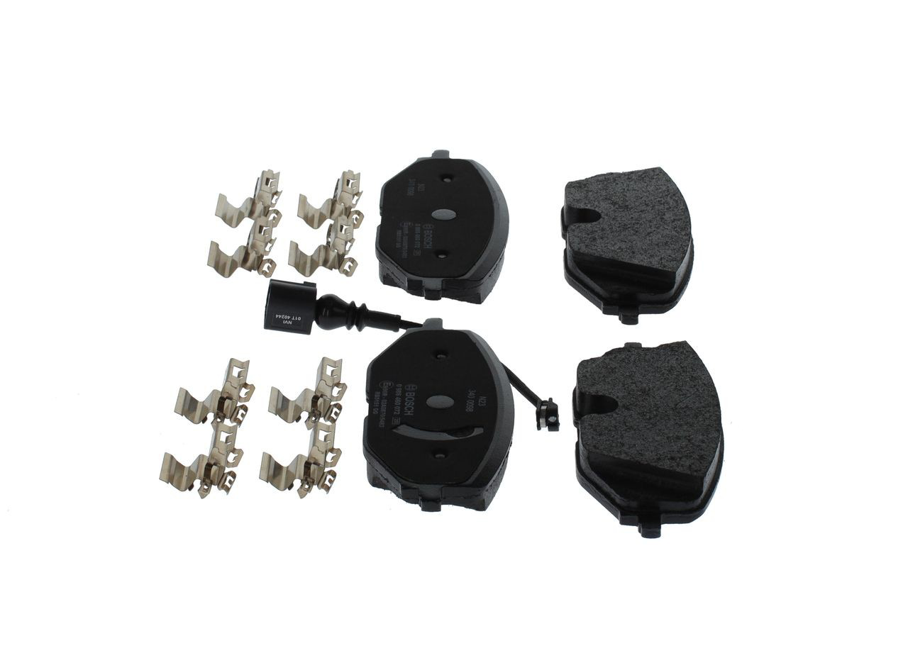 Передні тормозні колодки 0986460072 Bosch