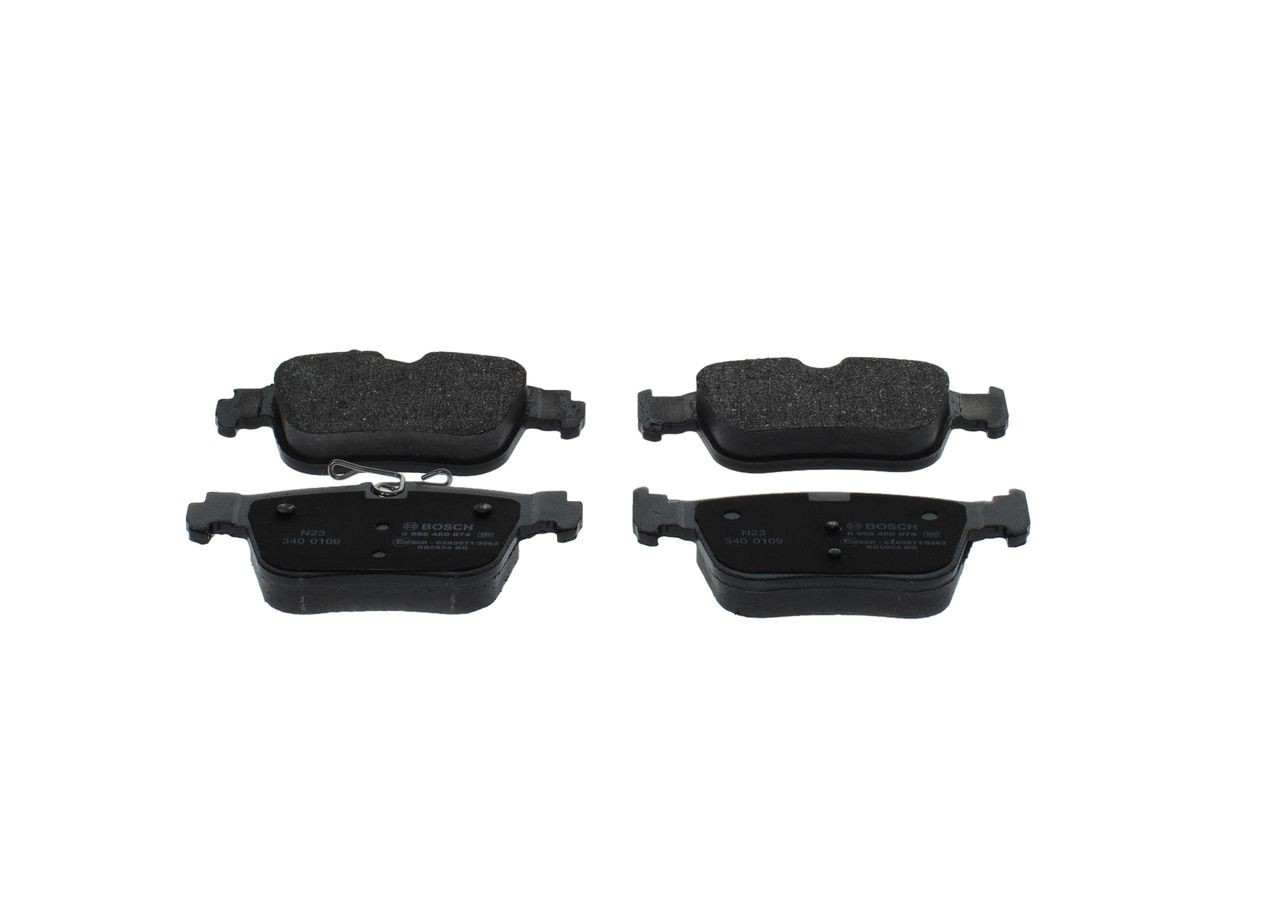 Задні гальмівні колодки Bosch 0986460074 ціна, від 38.07 USD