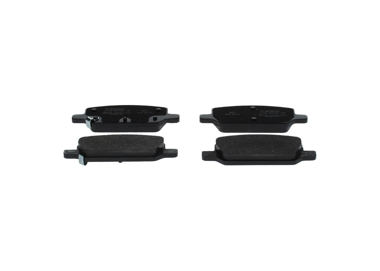 Задні гальмівні колодки Bosch 0986460086 ціна, від 45.68 USD