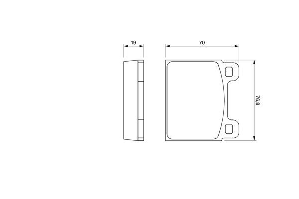 Гальмівні колодки Bosch 0986460111 ціна, від 15.93 USD