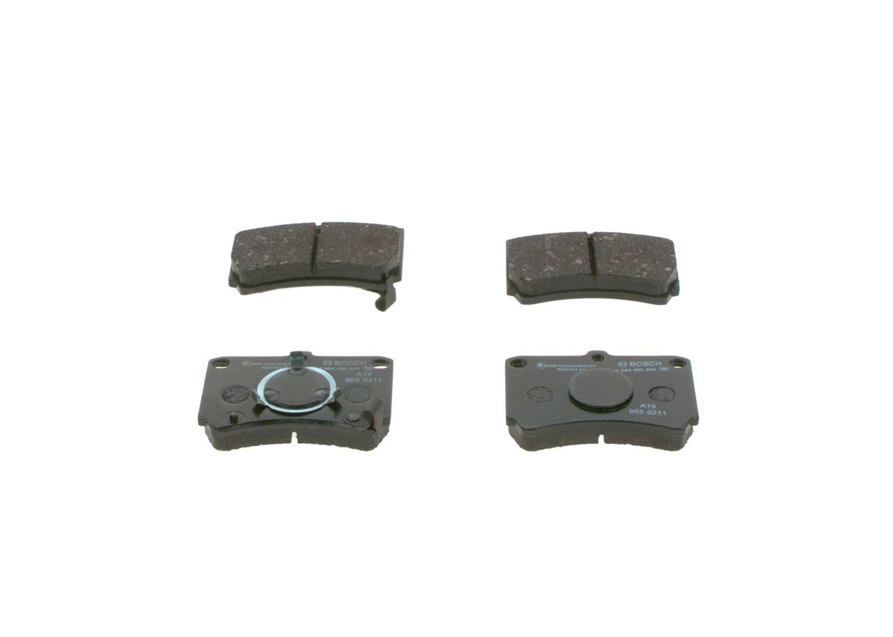 Передні тормозні колодки 0986460390 Bosch
