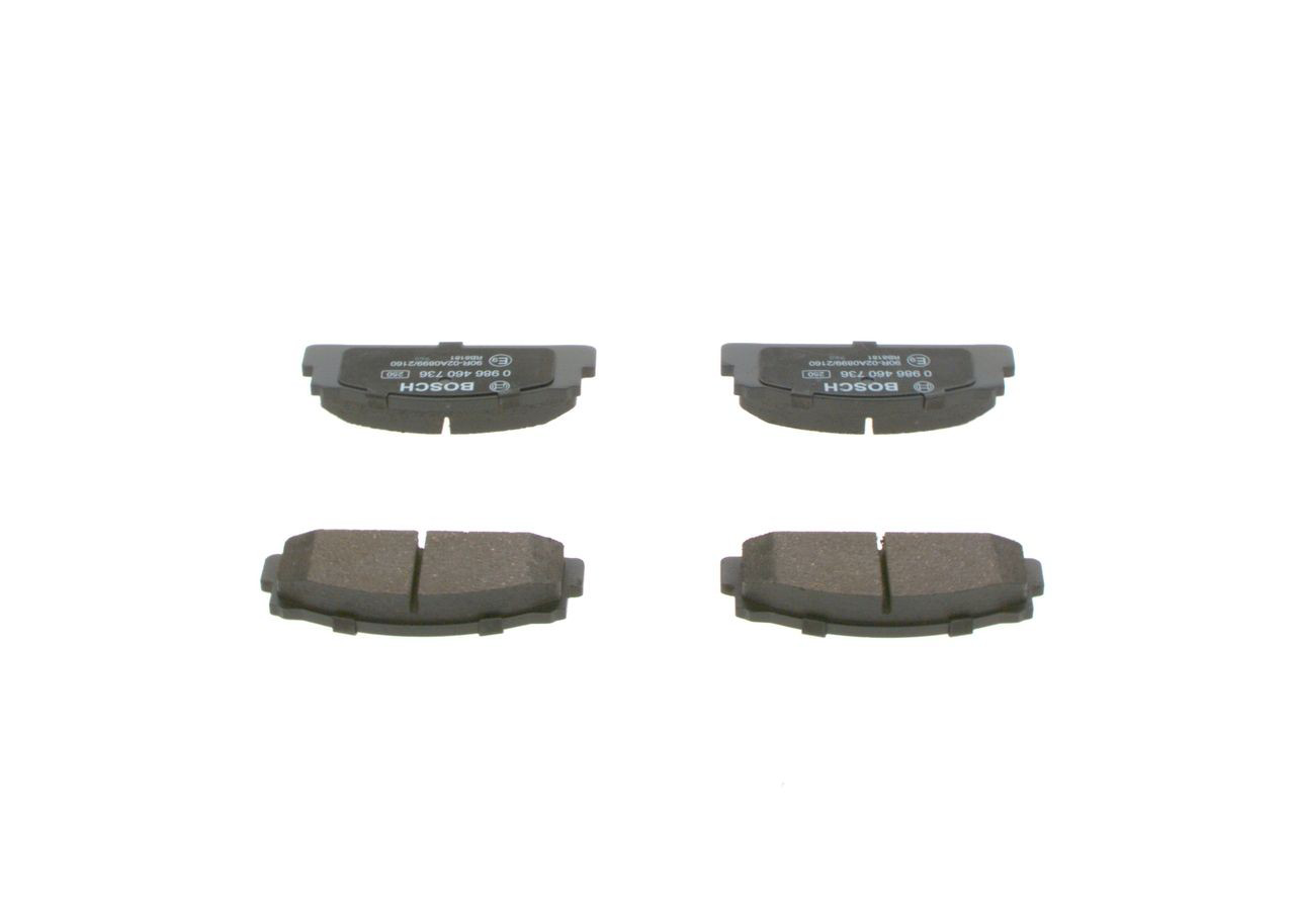 Тормозні колодки Bosch 0986460736