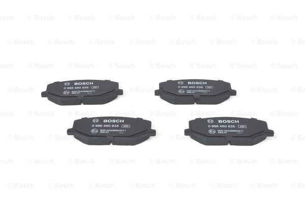 0986460935 Bosch Передні гальмівні колодки