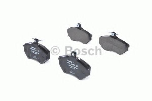 Купити 0986460943 Bosch Колодки гальмівні передні, дискові