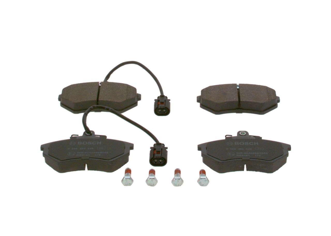 Передні тормозні колодки 0986460948 Bosch