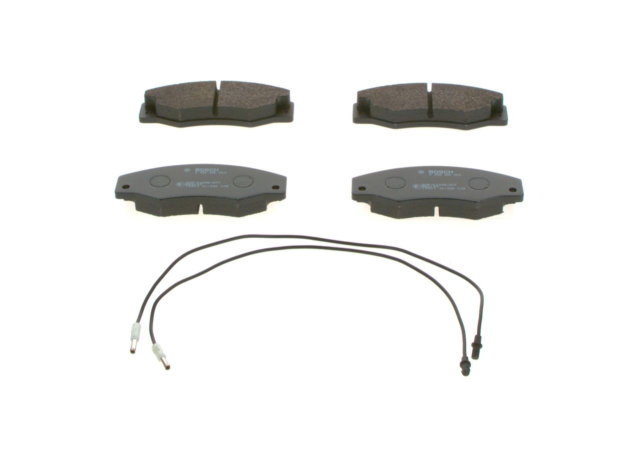 Передні тормозні колодки 0986460953 Bosch