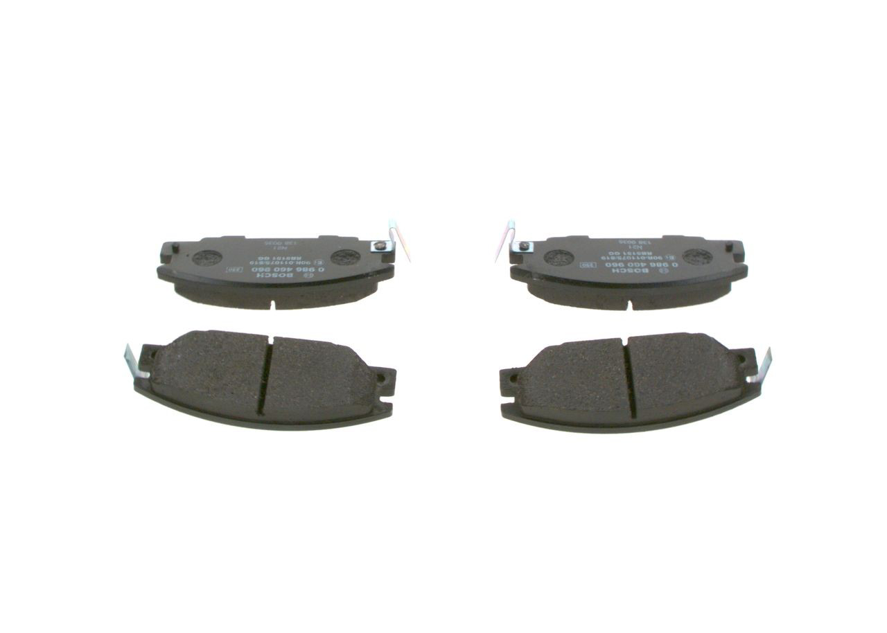 Передні тормозні колодки 0986460960 Bosch