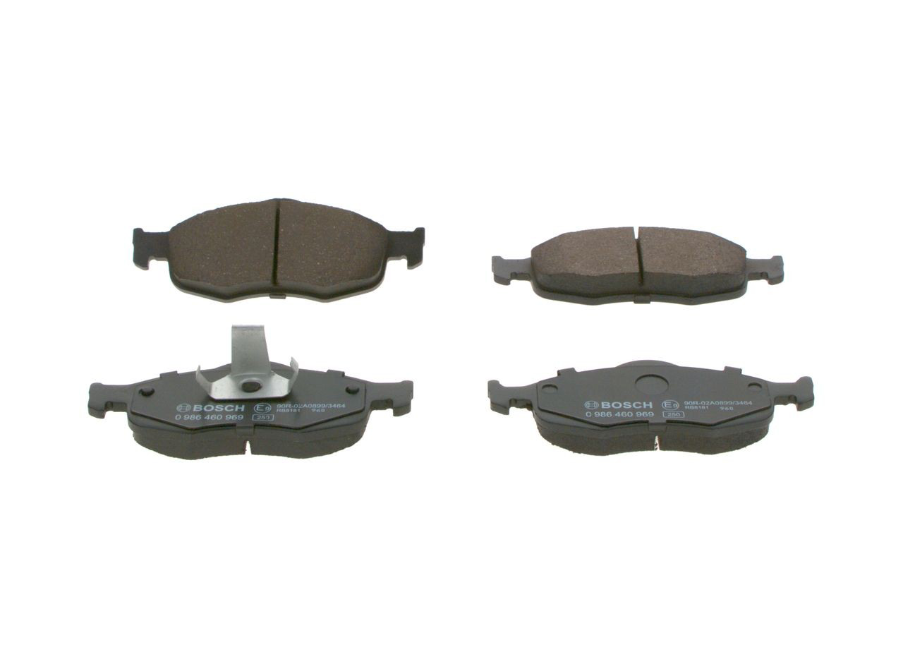 Передні тормозні колодки 0986460969 Bosch
