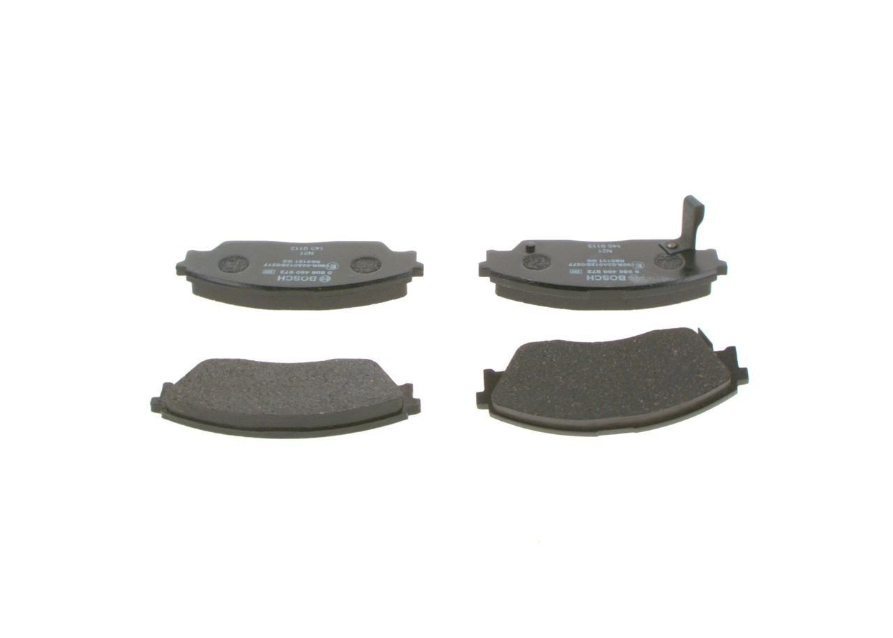 Передні тормозні колодки 0986460972 Bosch