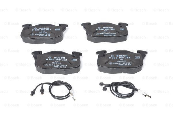 0986460983 Bosch Передні гальмівні колодки