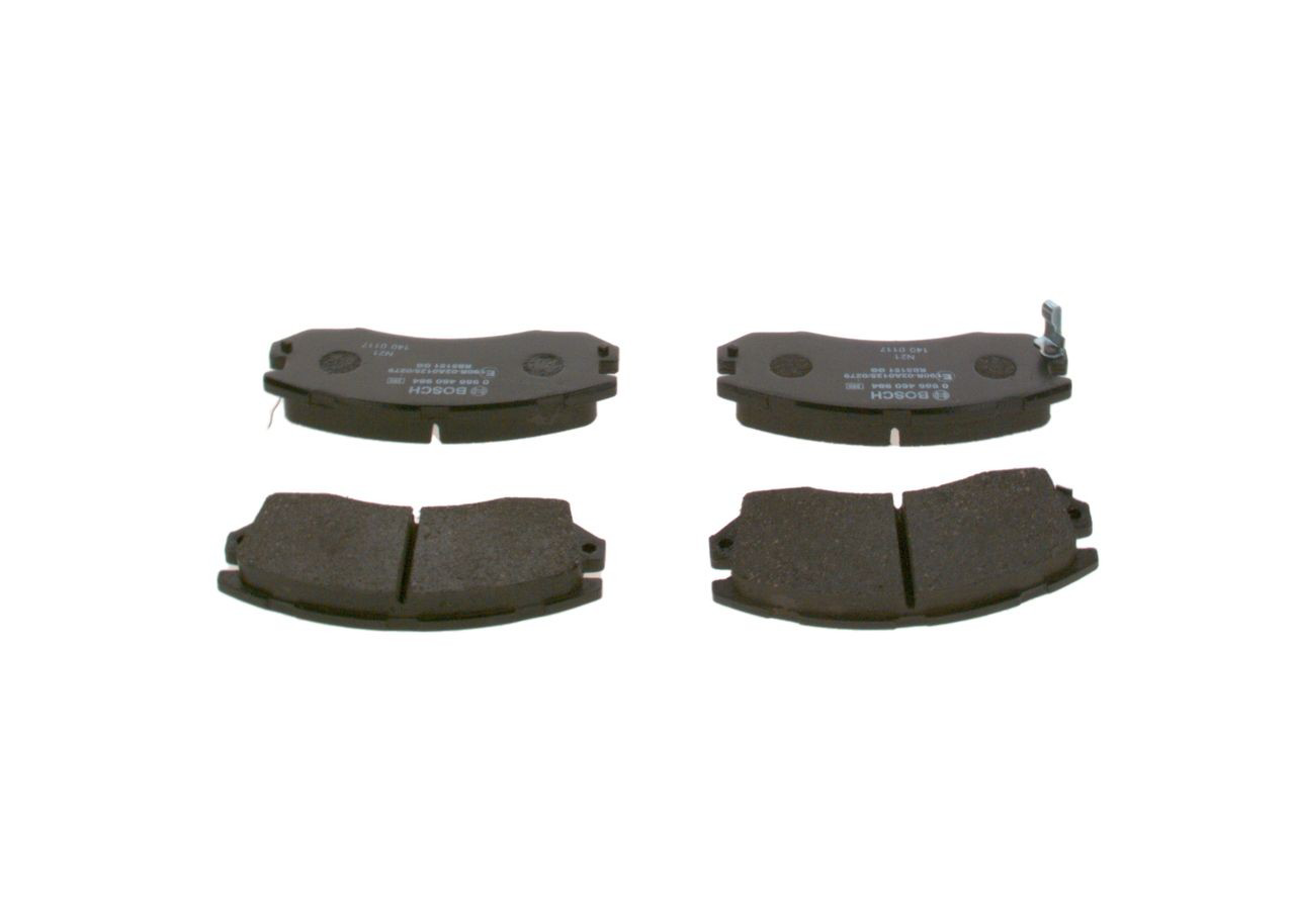 Передні тормозні колодки 0986460984 Bosch