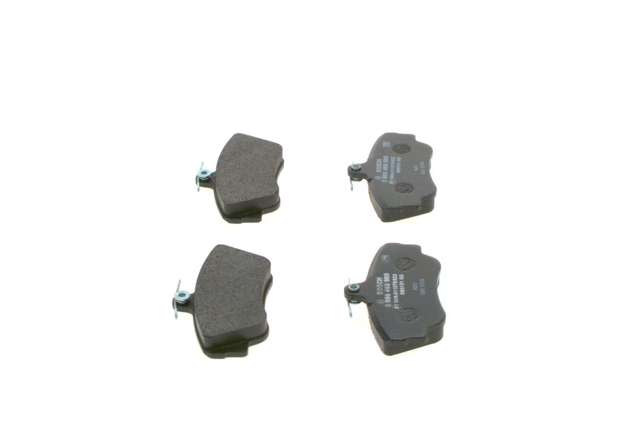 Передні тормозні колодки 0986460989 Bosch