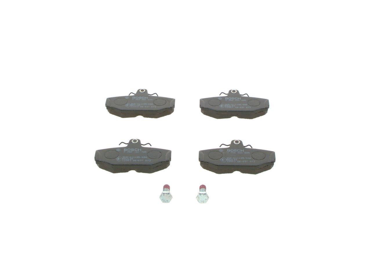 Задні гальмівні колодки 0986460995 Bosch