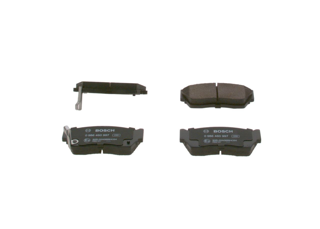 0986460997 Bosch Передні гальмівні колодки